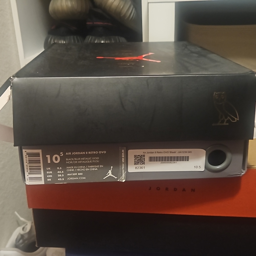 Jordan retro 8 ovo's